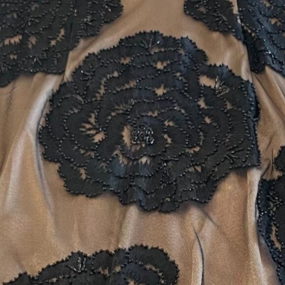 Sue Wong Nocturne Embellished Illusion Dress – Size 14 - Picture 6 of 16